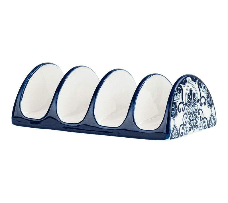 10 Strawberry Street Set of 2 Talavera Taco Cradles — View 3