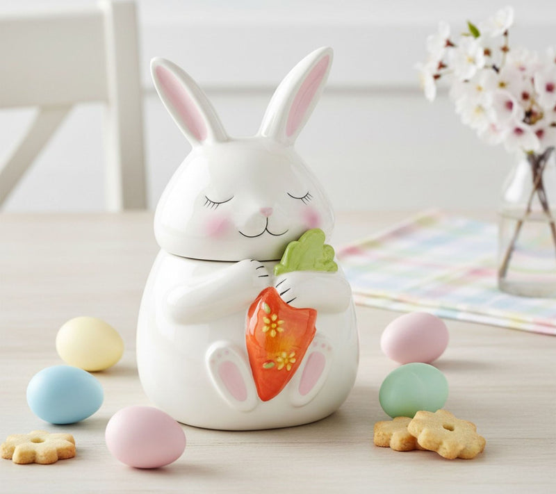 10 Strawberry Street Carrot Cuddle Bunny Canister — View 4