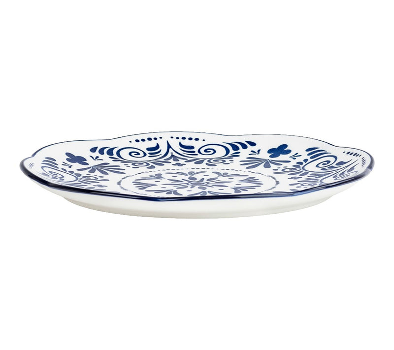 10 Strawberry Street Set of 6 Talavera Dinner Plates — View 2