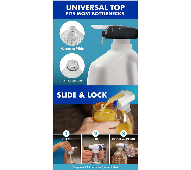 Magic Tap Set of 2 Easy Drink Dispensers — View 6