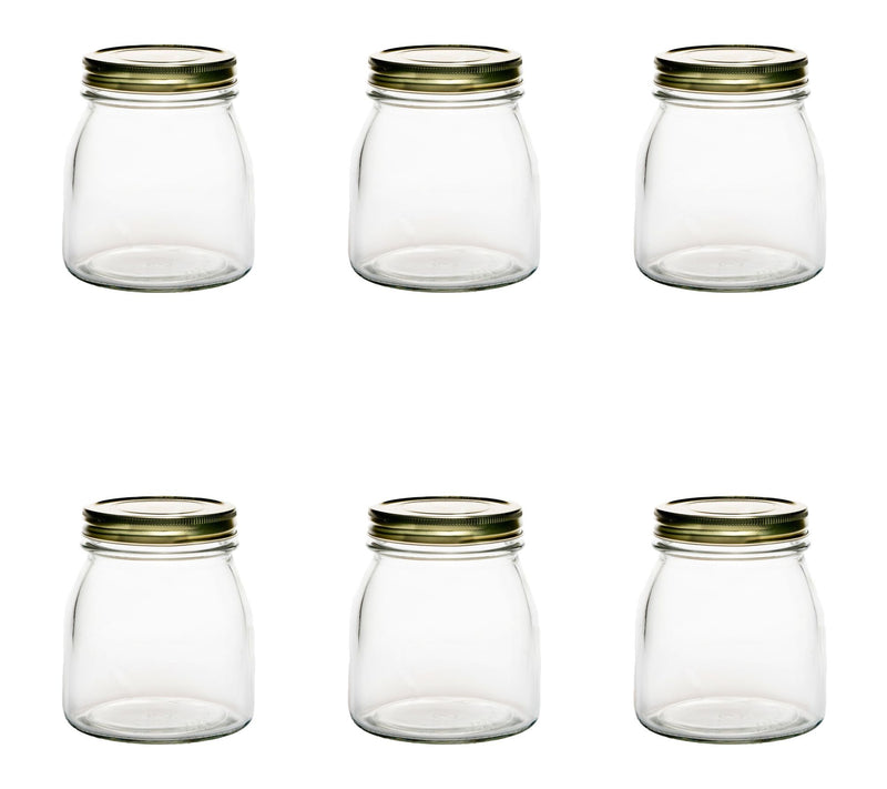 10 Strawberry Street Set of 6 Catania Canning Jars — View 3