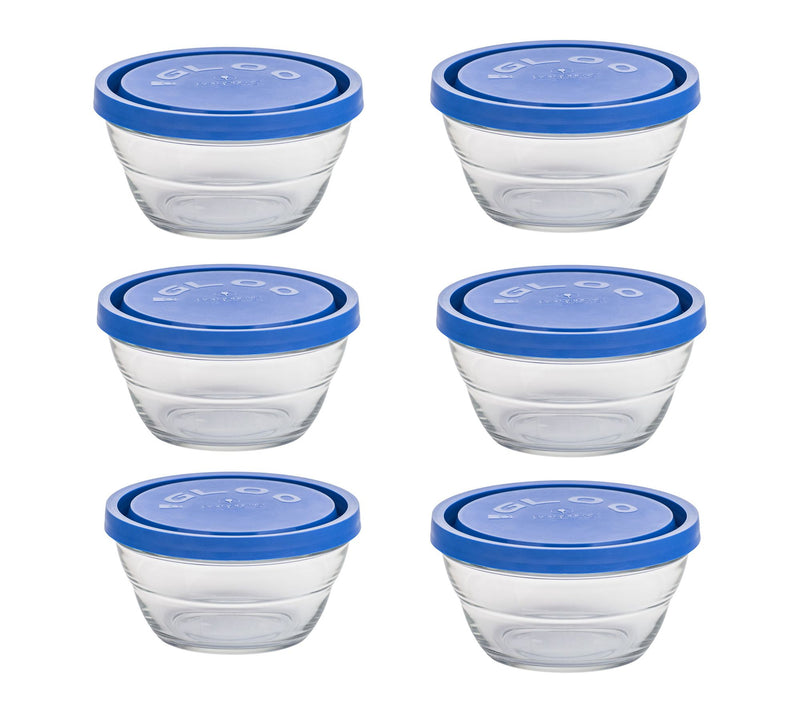 10 Strawberry Street Set of 6 Medium Lambada Serve & Store Bow — Main view