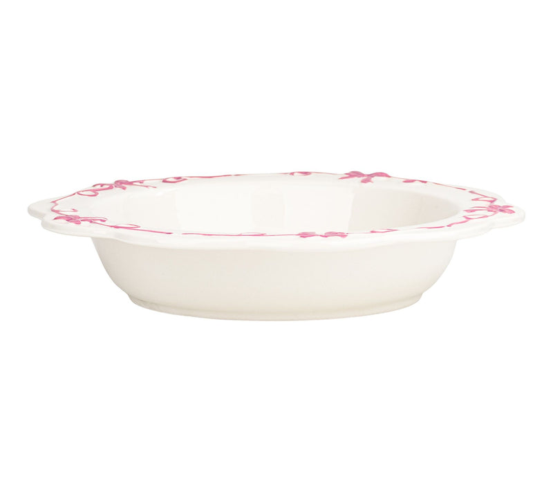 10 Strawberry Street Sweet Ribbon Trim Pie Dish — View 5