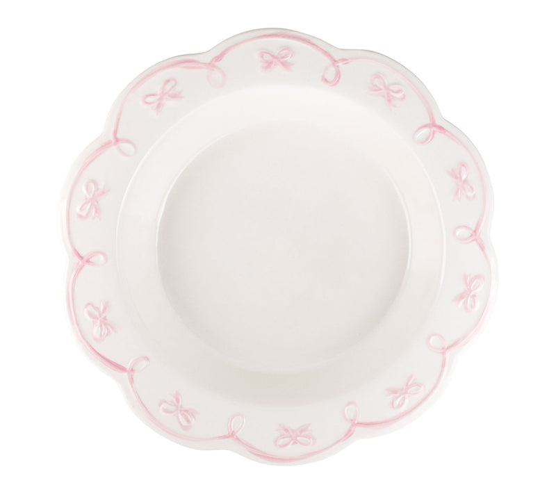 10 Strawberry Street Sweet Ribbon Trim Pie Dish — Main view