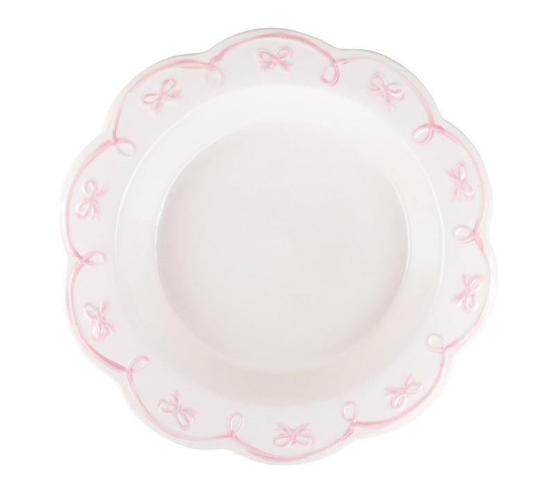 10 Strawberry Street Sweet Ribbon Trim Pie Dish — View 9