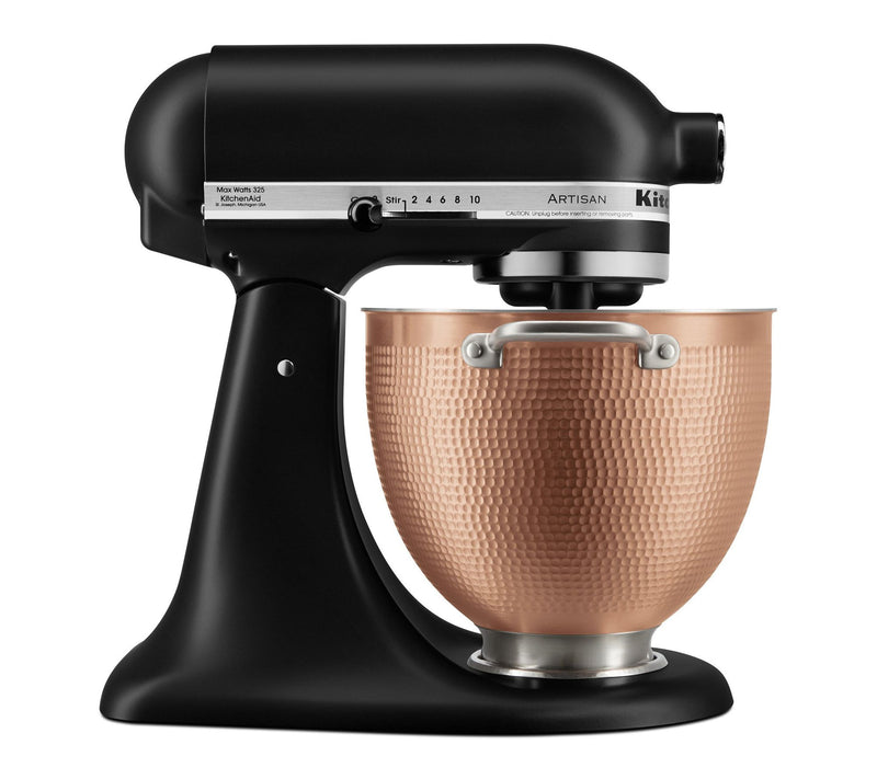 KitchenAid 5-Qt Tilt-Head Stainless Bowl in Hammered Copper — View 5