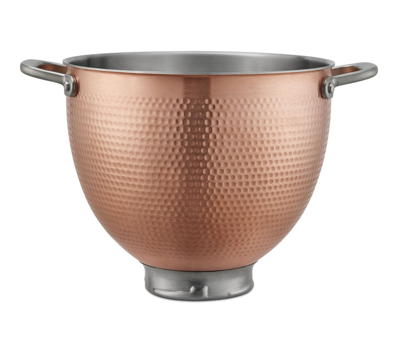 KitchenAid 5-Qt Tilt-Head Stainless Bowl in Hammered Copper — View 7