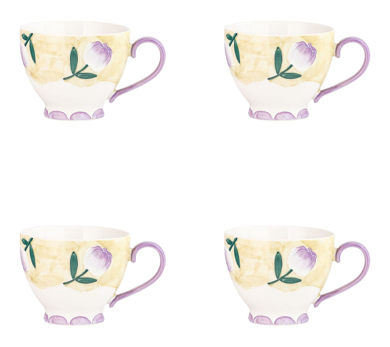 10 Strawberry Street Set of 4 Petaluxe Mug — View 9