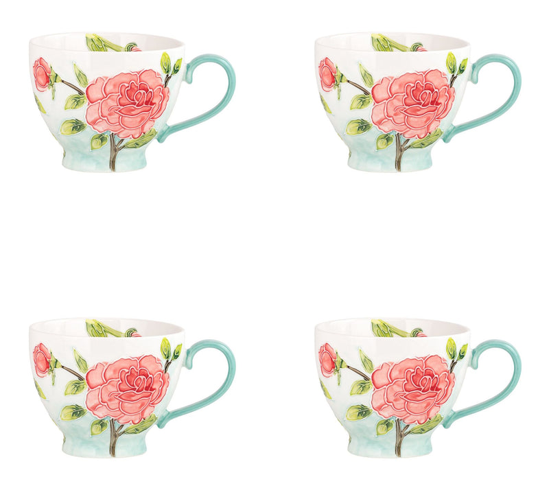 10 Strawberry Street Set of 4 Petaluxe Mug — View 10