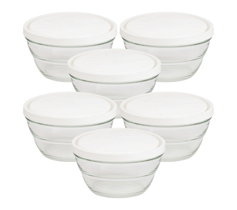 10 Strawberry Street Set of 6 Large Lambada Serve & Store Bowl — View 6