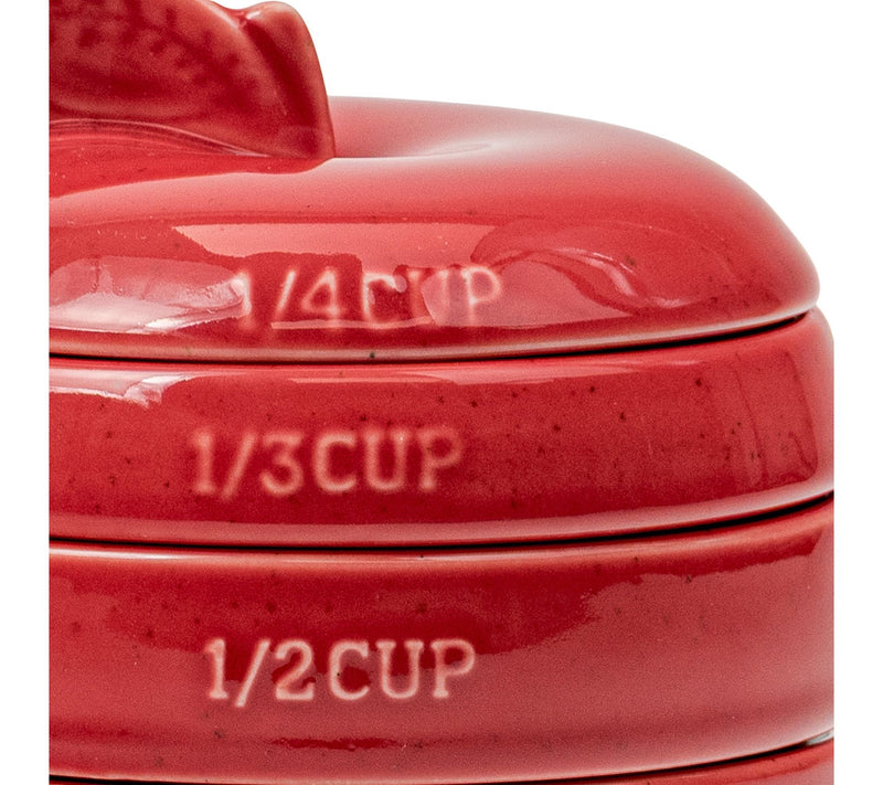 10 Strawberry Street Sliced Apple Measuring Cups — View 6
