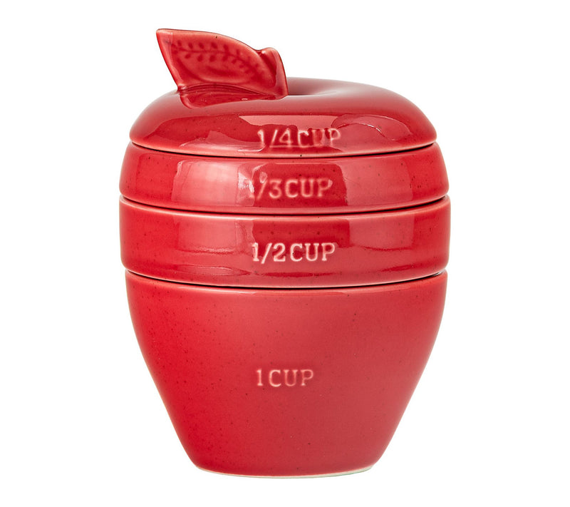 10 Strawberry Street Sliced Apple Measuring Cups — View 11