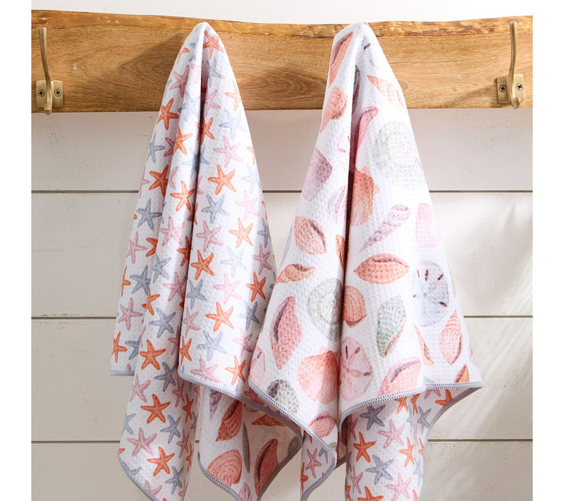 Design Imports Printed Microfiber Kitchen Towels Set of 2 — View 29