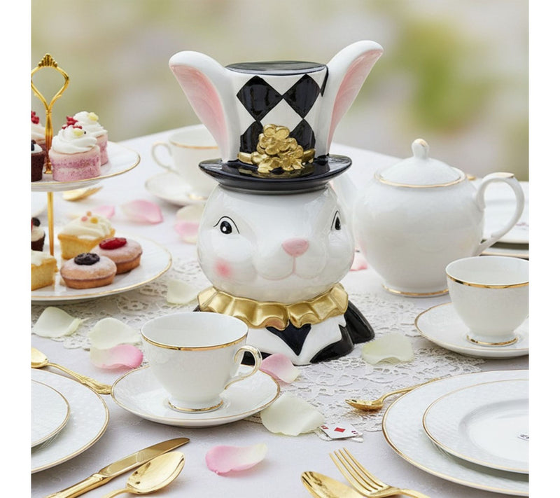 10 Strawberry Street Dapper Rabbit Canister — View 4