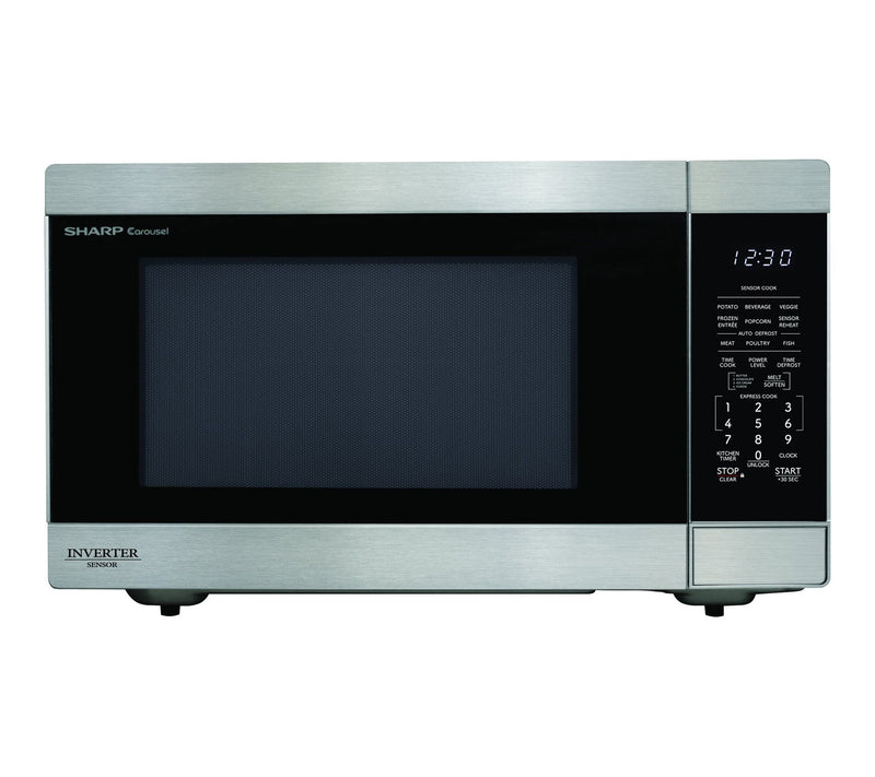Sharp 2.2 Cu. Ft. Stainless Steel Countertop Microwave Oven — Main view