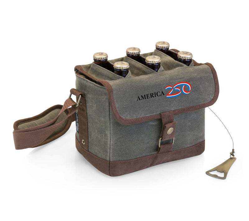 Legacy America250 Beer Caddy Cooler Tote with Opener — View 2
