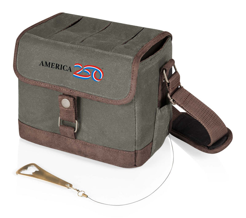 Legacy America250 Beer Caddy Cooler Tote with Opener — View 10