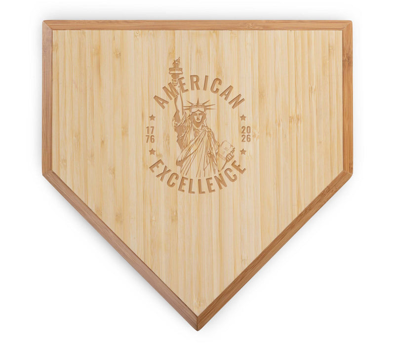 Toscana America250 Home Plate Serving Board — Main view