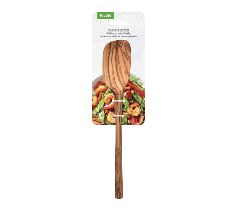 Tovolo OLIVE WOOD SPOONULA — View 3