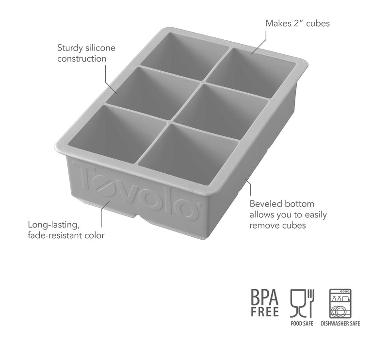 Tovolo King Cube Ice Tray — View 3