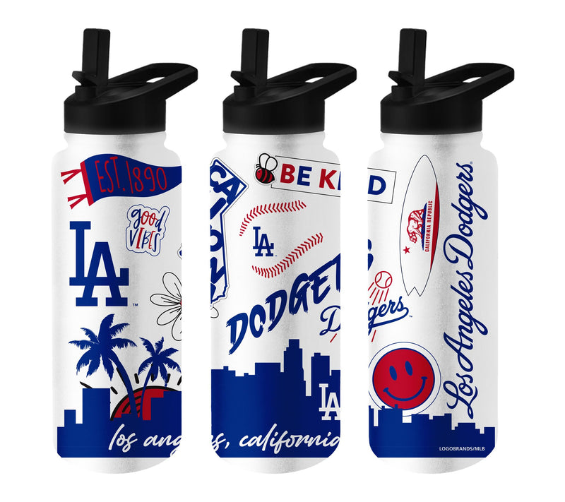 Logo Brands MLB 34oz Native Quencher Bottle — View 11