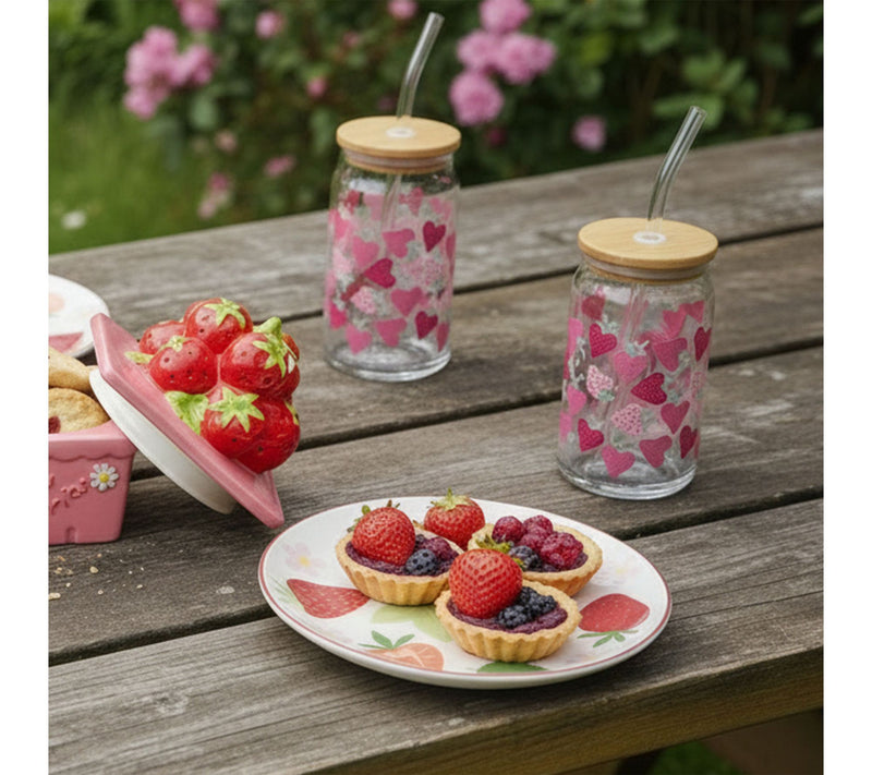 10 Strawberry Street Set of 4 Bella Appetizer Plates — View 5