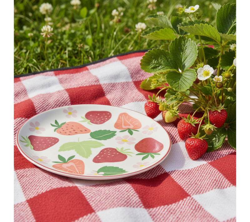 10 Strawberry Street Set of 4 Bella Appetizer Plates — View 4