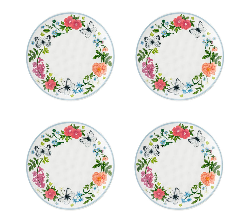 10 Strawberry Street Set of 4 Bella Appetizer Plates — View 14