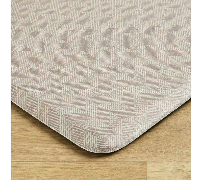 Cat Cora Harmony Chevron 17.5"x30" Comfort Kitchen Mat — View 5