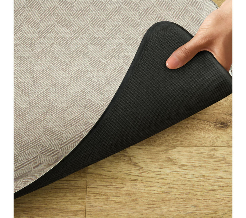 Cat Cora Harmony Chevron 17.5"x55" Comfort Kitchen Mat — View 6