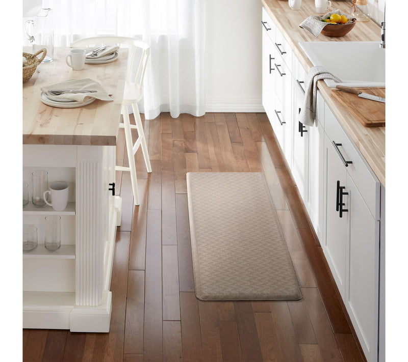 Cat Cora Harmony Chevron 17.5"x55" Comfort Kitchen Mat — View 4