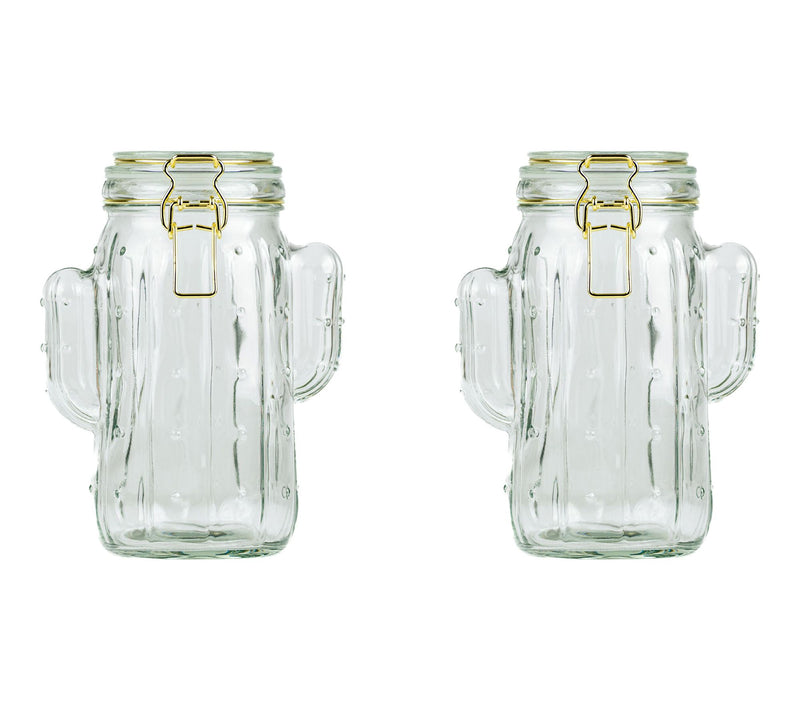 10 Strawberry Street Set of 2 Saguaro HermeticJars, Medium — Main view