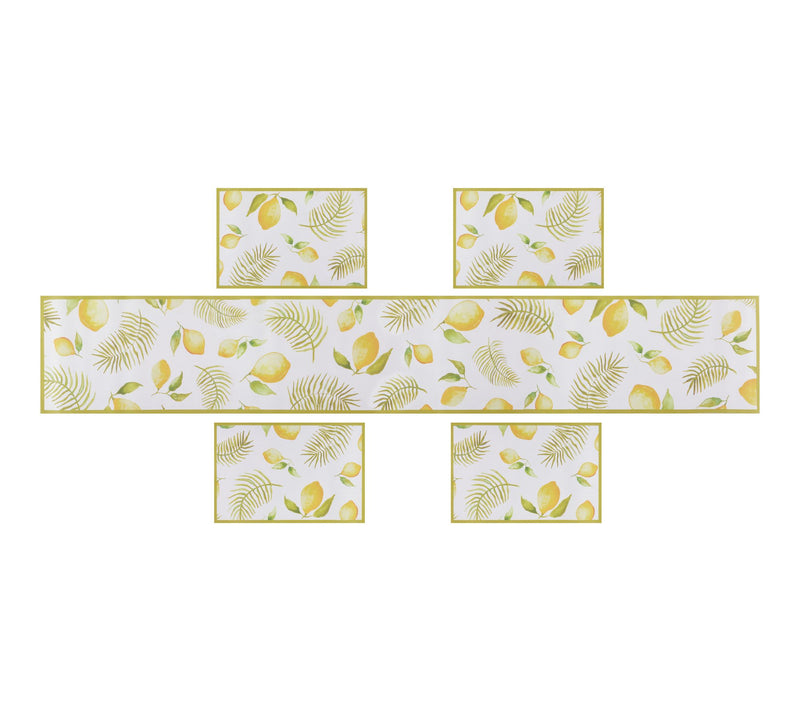 Temp-tations 5-Piece Outdoor Placemats and Runner Set — View 15
