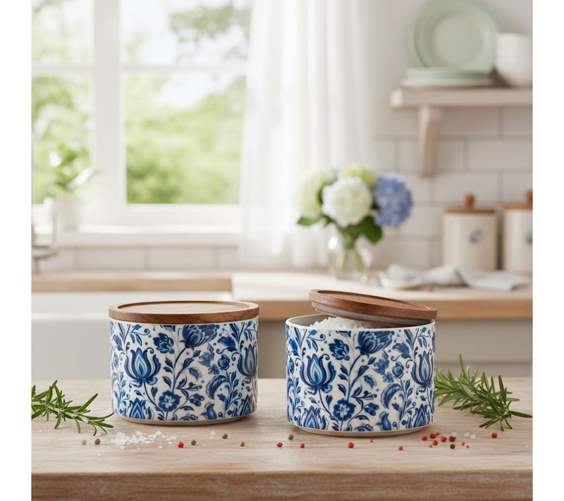 10 Strawberry Street Set of 2 Bella Salt Cellars — View 3