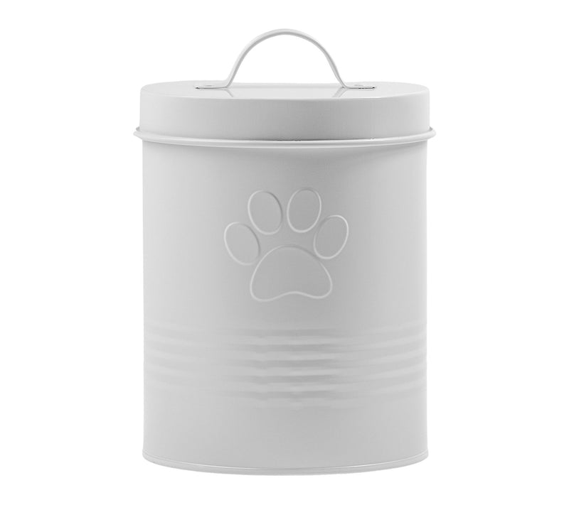 10 Strawberry Street Retro Metal Pet Treat Canister, Large — Main view