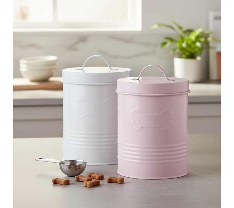 10 Strawberry Street Retro Metal Pet Treat Canister, Large — View 7