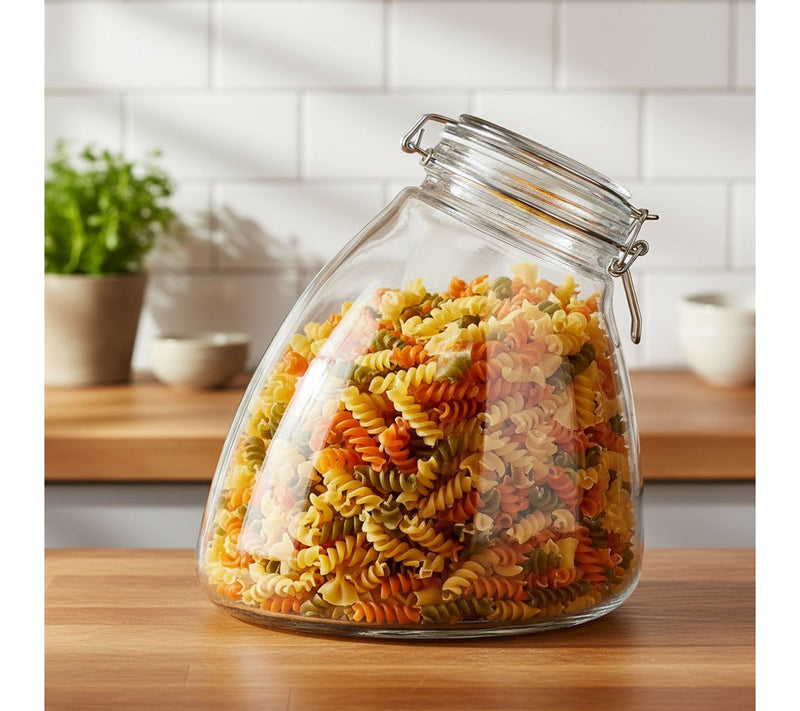 10 Strawberry Street Set of 2 Slope Glass Canisters, Large — View 4