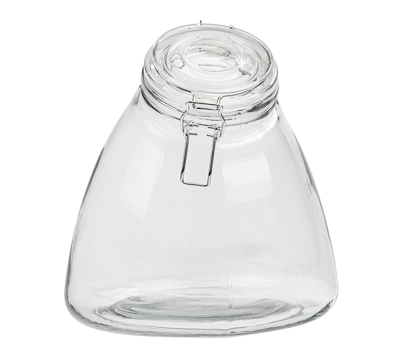 10 Strawberry Street Set of 2 Slope Glass Canisters, Large — View 2