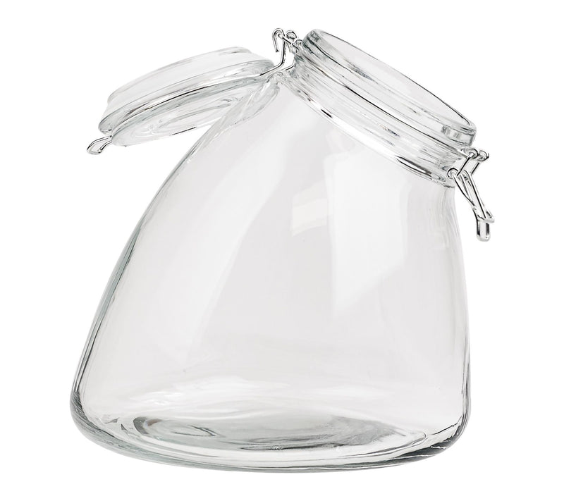 10 Strawberry Street Set of 2 Slope Glass Canisters, Large — View 3
