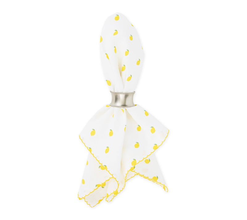 Design Imports Lemon Dots Print Napkin Set of 4 — View 5