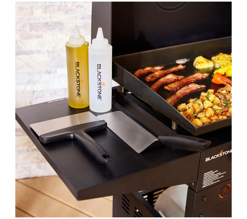 Blackstone 22" Pro Series Dual Burner Griddle w/ Cover & 8pc Tool Kit — View 16
