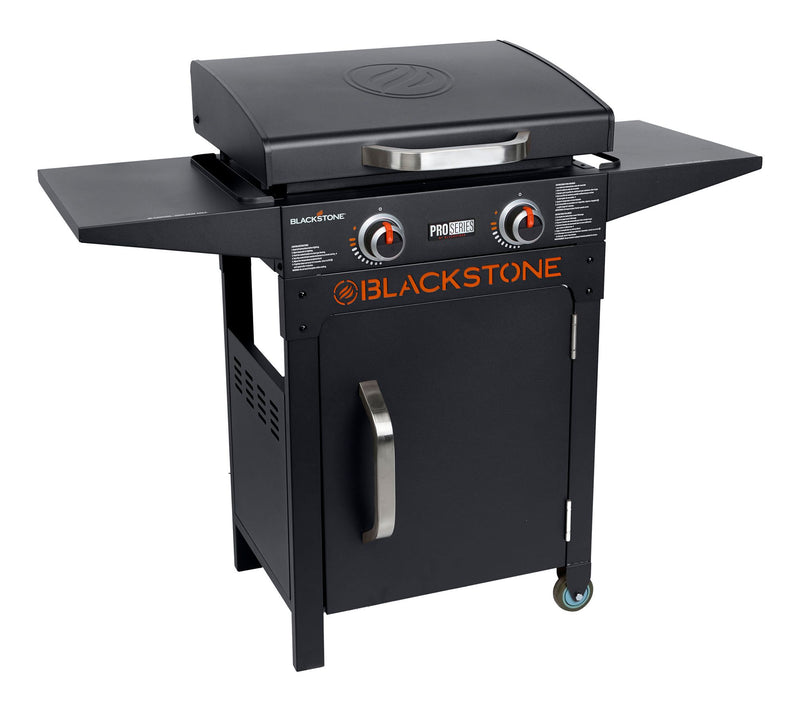 Blackstone 22" Pro Series Dual Burner Griddle w/ Cover & 8pc Tool Kit — View 3