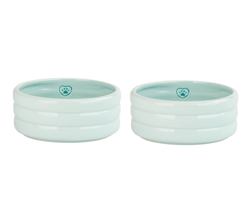 10 Strawberry Street Set of 2 Bubble Bowl Pet Dish — View 8