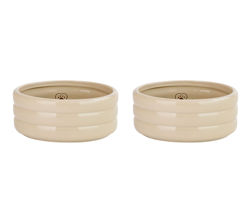10 Strawberry Street Set of 2 Bubble Bowl Pet Dish — View 9