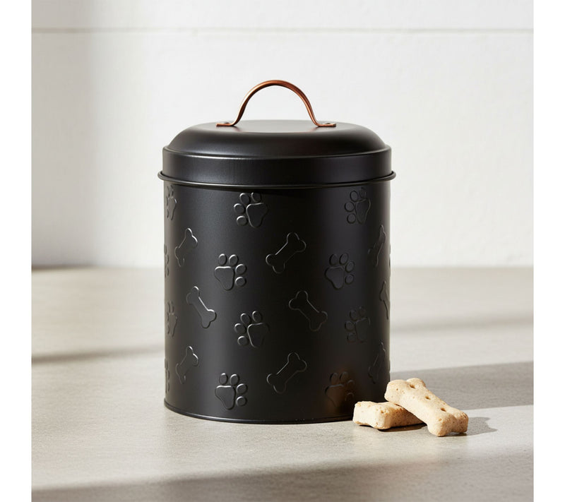 10 Strawberry Street Puppy Paws Matte Treat Canister, Small — View 6