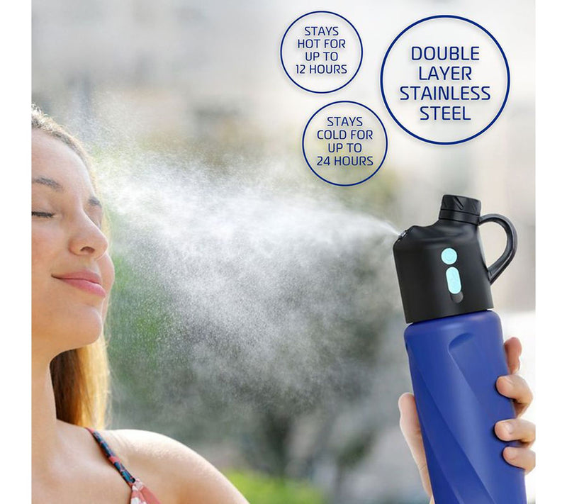 AlphaCool Handheld Water Misting Bottle - Blue — View 7