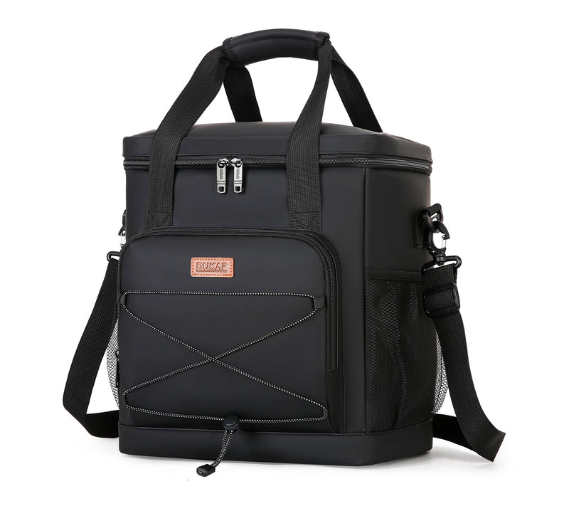 DUKAP DASH Insulated Soft Cooler Tote Bag Black — Main view
