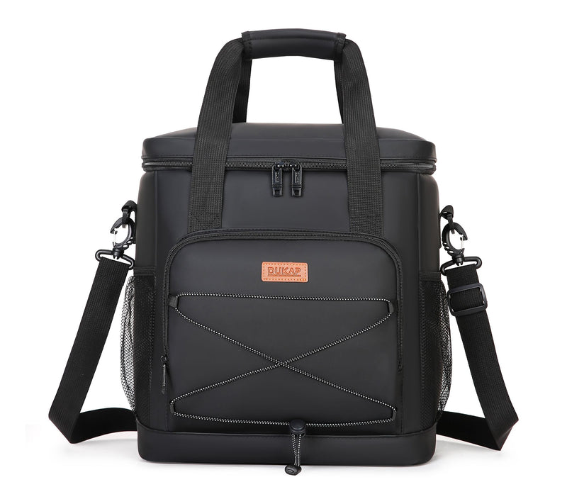 DUKAP DASH Insulated Soft Cooler Tote Bag Black — View 4