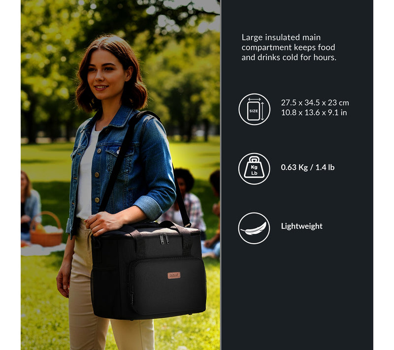 DUKAP TIK Insulated Soft Cooler Tote Bag — View 2