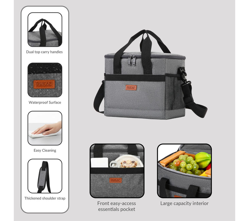 DUKAP ICY Insulated Soft Cooler Tote Bag — View 2